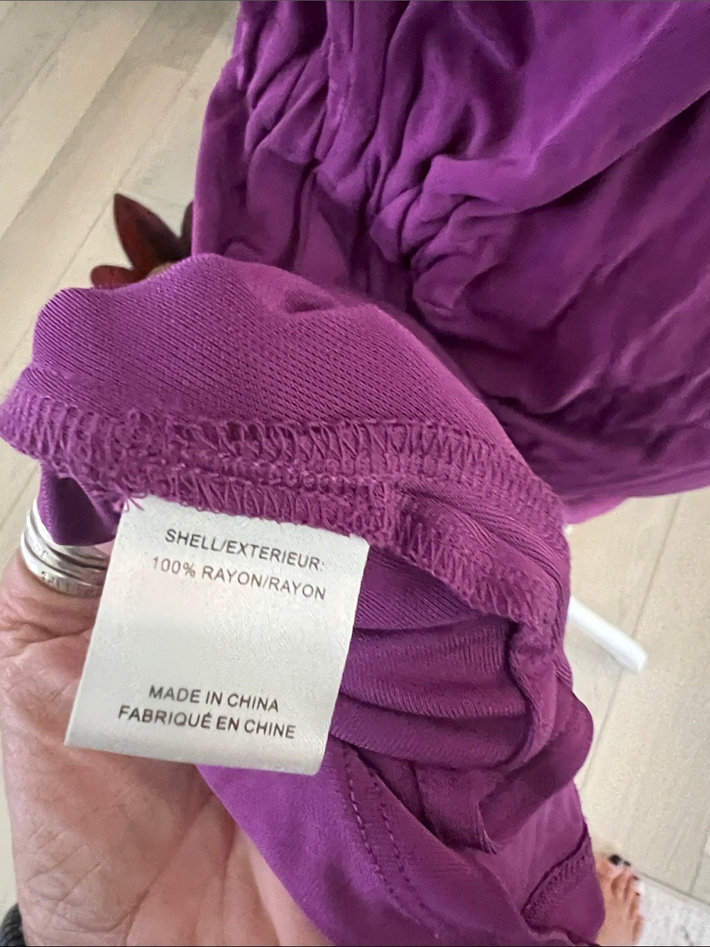 Haute Hippie One-Shoulder Magenta Dress - Picture 4 of 6